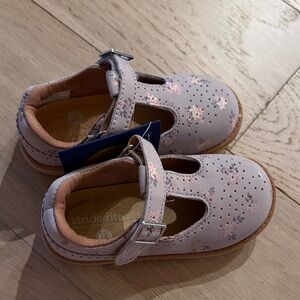 Stride Rite Lavender Floral Kids Dress Shoes